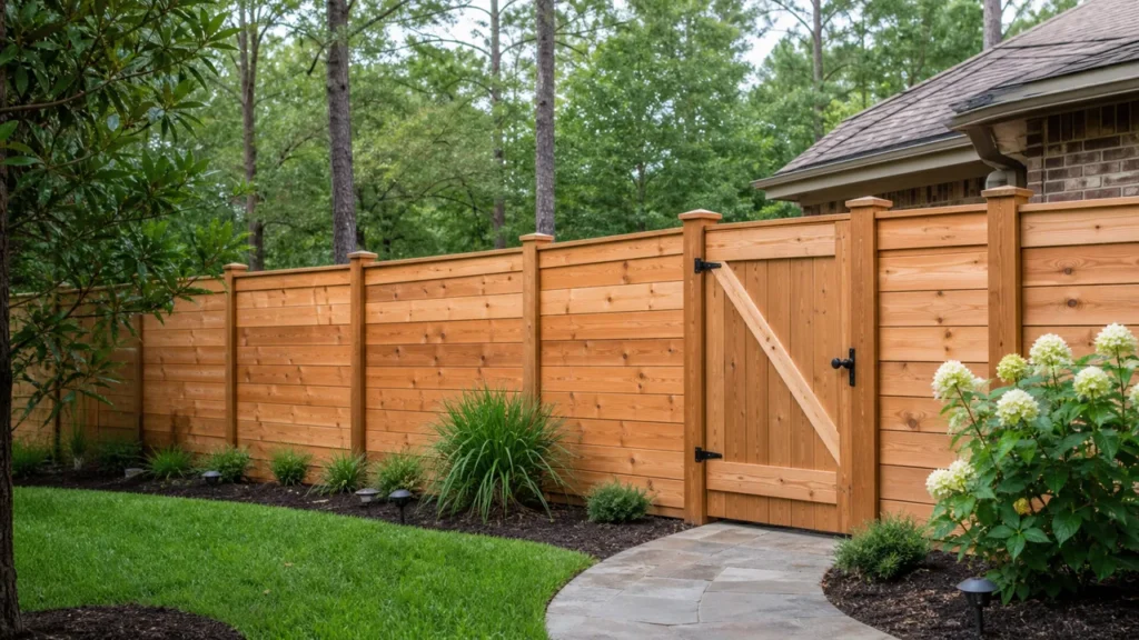 How to Plan a Privacy Fence in The Woodlands, TX — local fencing project in The Woodlands, Texas