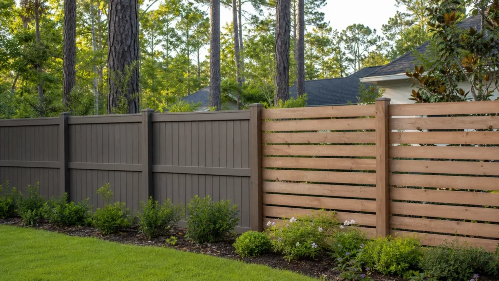 Fence Painting vs. Staining in The Woodlands — local fencing project in The Woodlands, Texas
