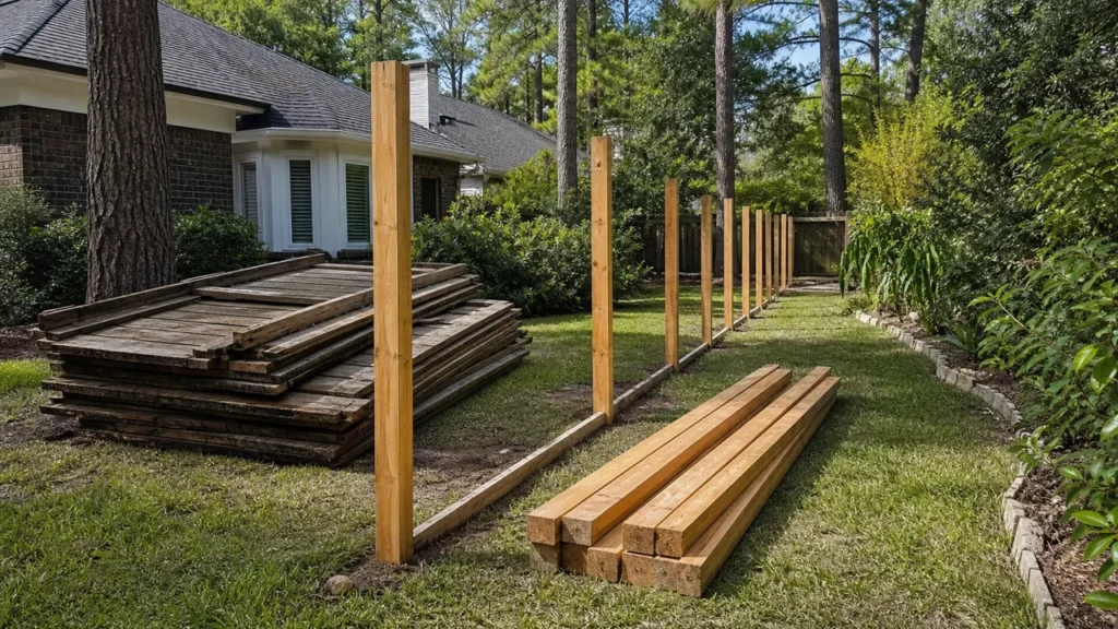 Fence Removal and Replacement Planning Checklist — local fencing project in The Woodlands, Texas